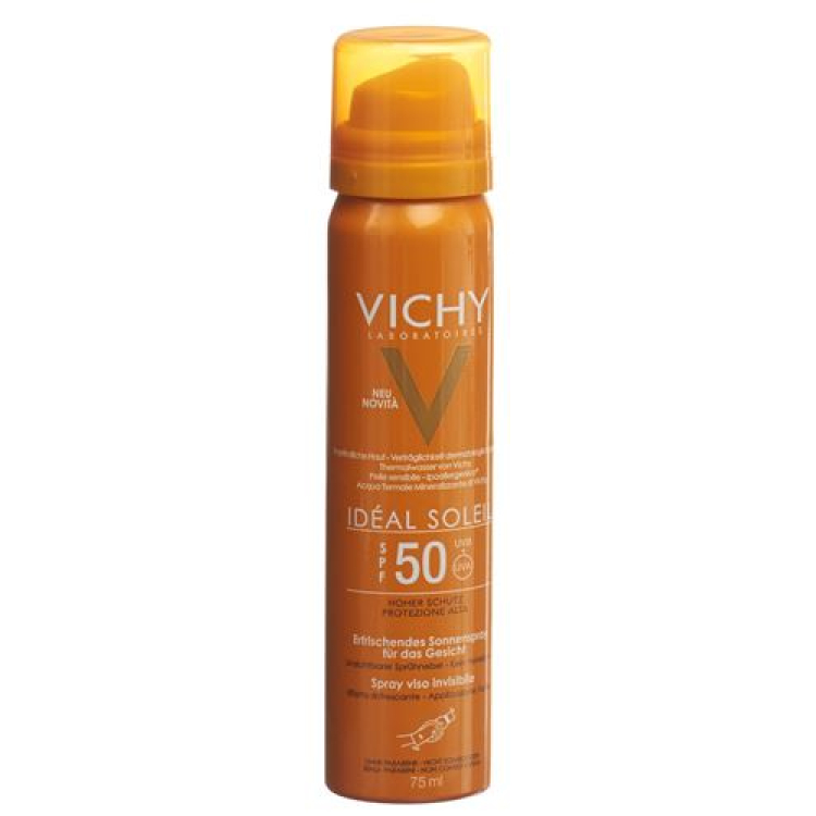 Vichy Ideal Soleil Frischer Gesichtspray LSF50 75 ml