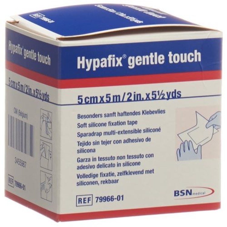 Hypafix Skin sensitive silicone 5cmx5m