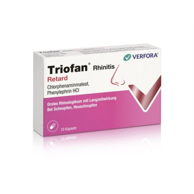 Triofan rhinitis retard cape 10 יח'