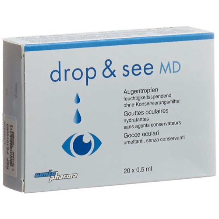 Contopharma løsning Comfort Drop & See MD 20 Monodos 0,5 ml