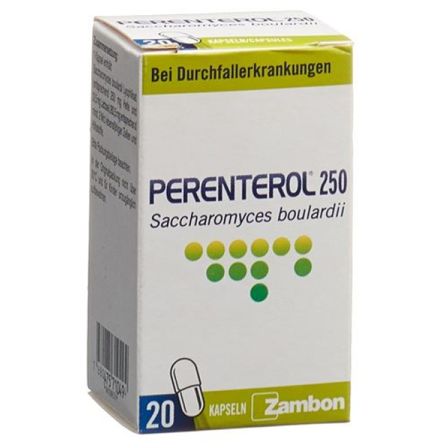 Perenterol Kaps 250 mg de 20 pcs