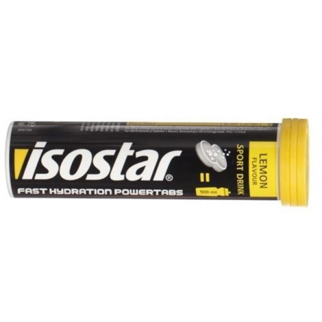Isostar Power Tabs Lemon 10 көпіршікті таблетка
