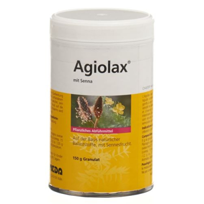 Agiolax עם senna granules (d) can 150 גרם