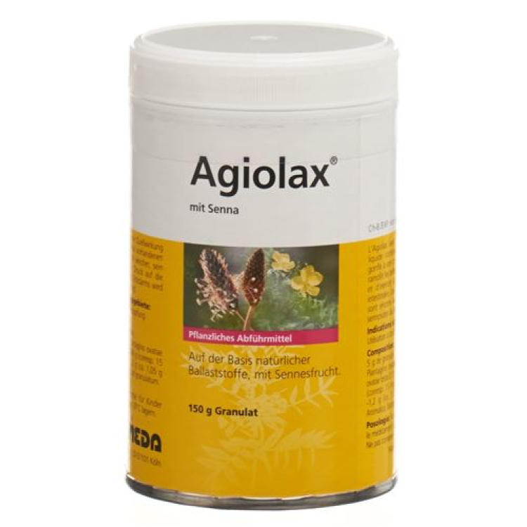 Agiolax עם Senna granules (D) can 150 גרם