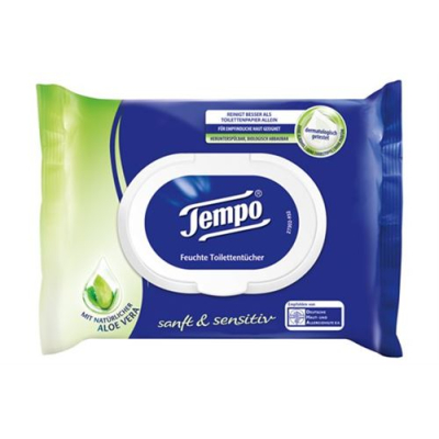 Tempo toilet paper damp soft and sensitive 42 pcs