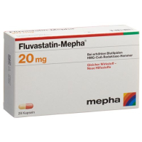 Fluvastatin Mepha Kaps 20 mg 28 szt