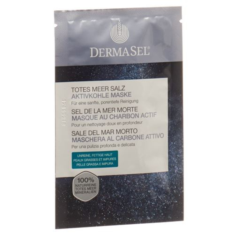 Dermasel mask activated carbon German / French / Italian Btl 12 ml