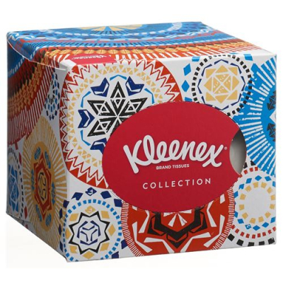 кърпички за лице kleenex collection cube 48 бр