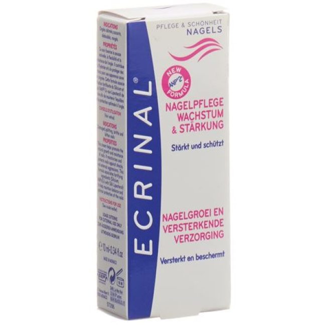 Ecrinal Nail Care Growth & Strengthening Cream 10ml