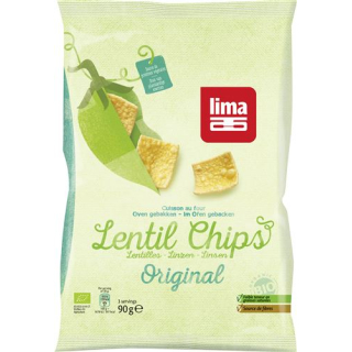 Lima chips lentils original bag 90 g