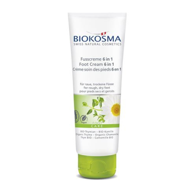 Biokosma fusscreme 6 i 1 tb 75 ml