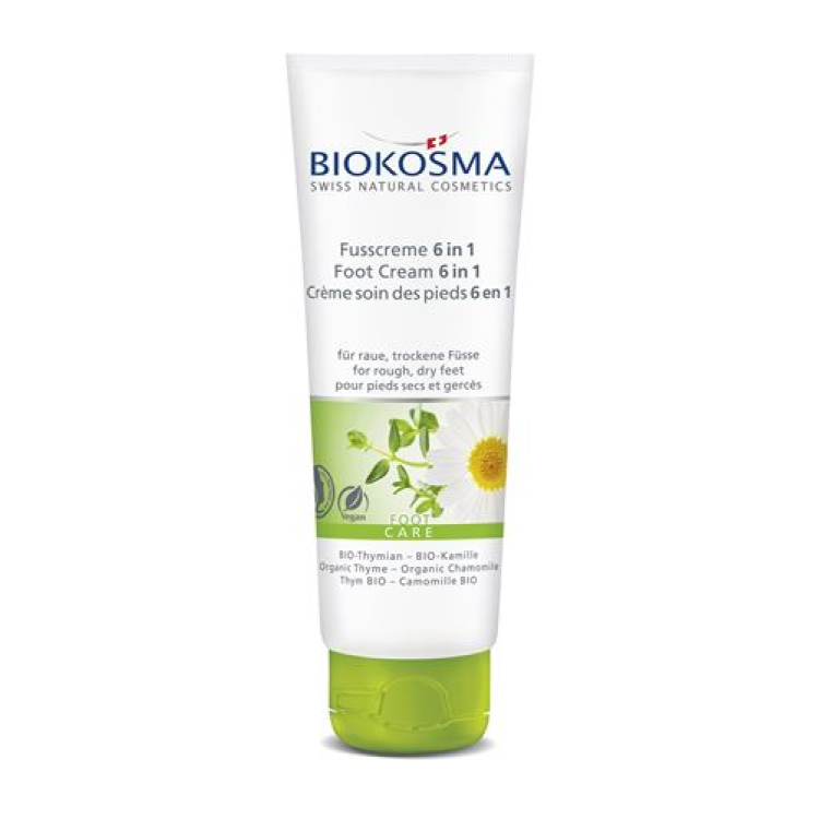 Biokosma Fusscreme 6 u 1 Tb 75 ml