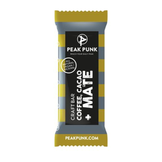 Peak Punk Bio Craft Bar Cacao & Coffee Mate 38 g