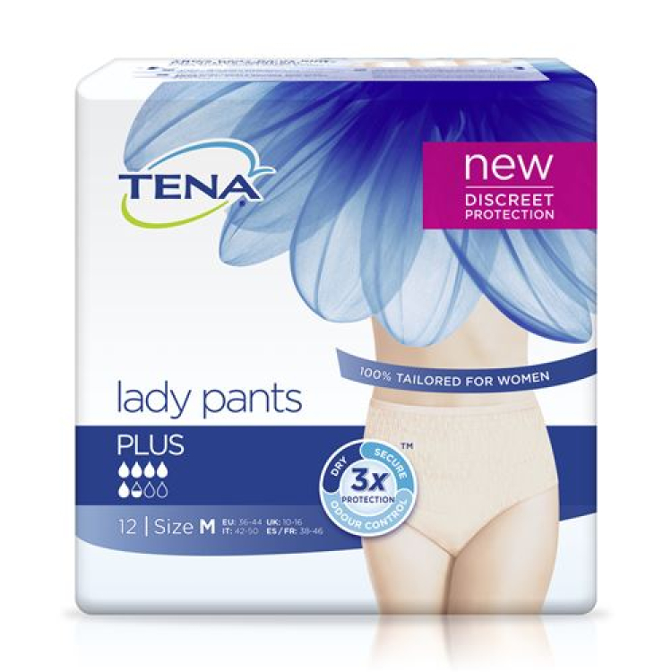 TENA Lady Pants Plus M 12 pcs