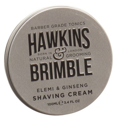 Hawkins and brimble shaving cream can 100 ml