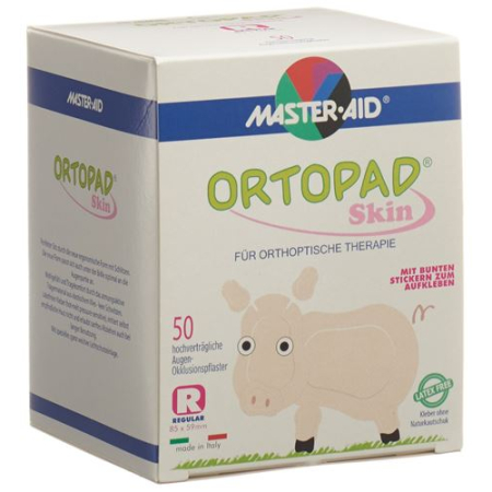 Ortopad Occlusionspflaster Regular Skin from 4 Years 50 pcs