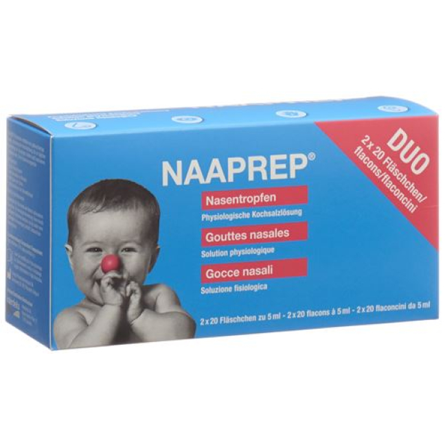 Naaprep nose drops Duo 2 x 20 pcs