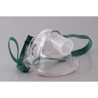 Salter Labs Aerosolmaske + Nasenklemme für Kinder mit Elastikban
