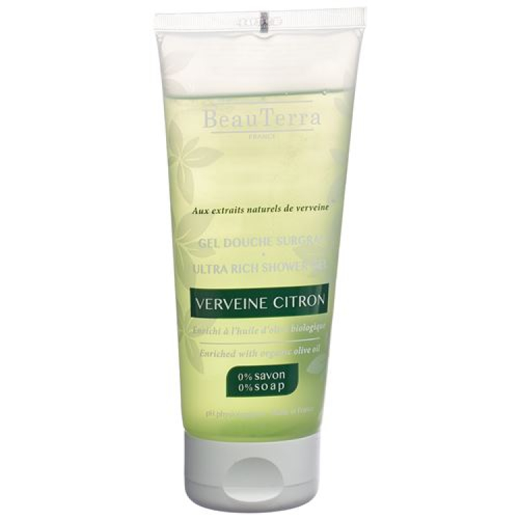 BeauTerra rig gelé citron verbena 200 ml