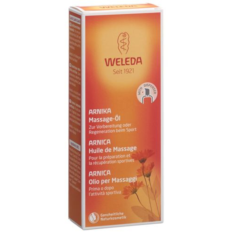 ប្រេងម៉ាស្សា Weleda Arnica 100 មីលីលីត្រ