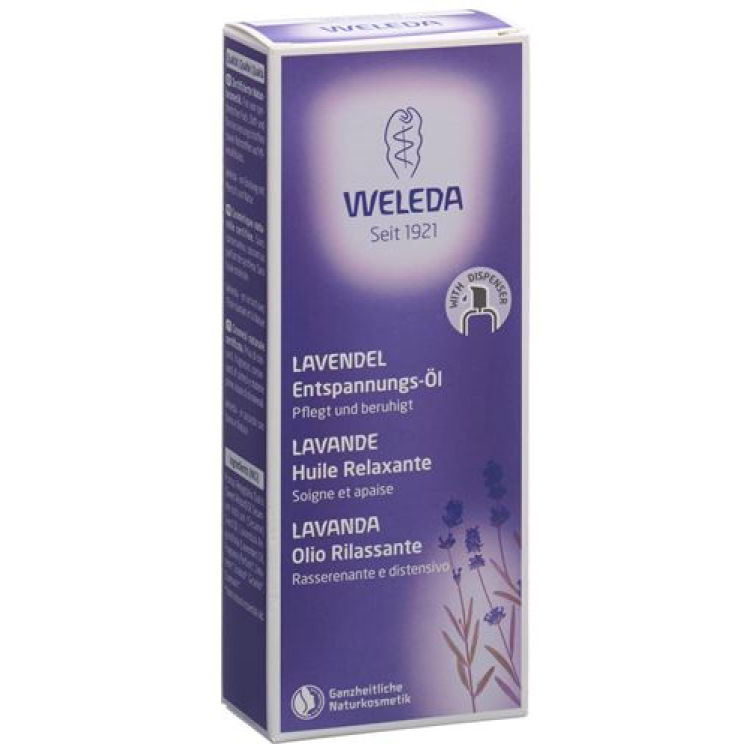 Weleda Levandulový relaxační olej 100 ml