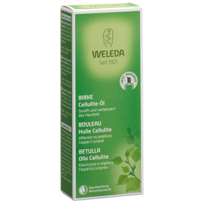 Weleda birch cellulite oil glass bottle 100 մլ