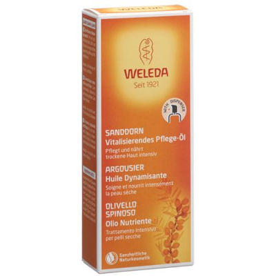 Weleda Sea Buckthorn ревитализиращо грижливо масло Glasfl 100 мл