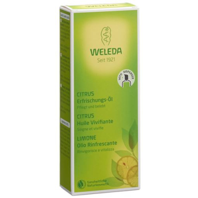 „weleda“ citrusinių vaisių gaivus aliejus 100 ml