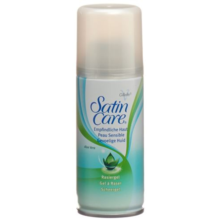 Gillette Ayollar uchun Satin Care Gel Aloe Vera 75 ml