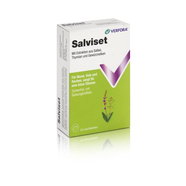 Salviset Lozenges 24 pcs - Healthy Products from Switzerland