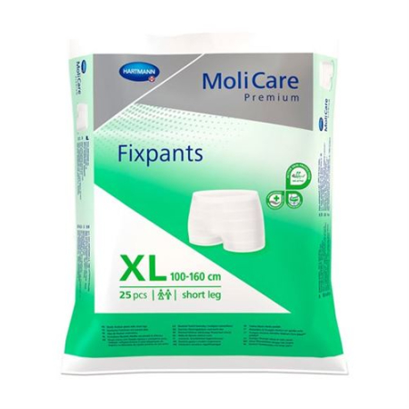 MoliCare Premium Fixpants kısa bacak XL 25 parça