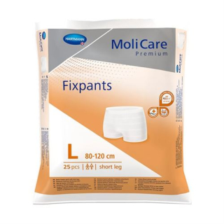 MoliCare Premium Fixpants pierna corta L 25 uds