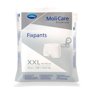 MoliCare Premium Fixpants pierna corta XXL 25 uds
