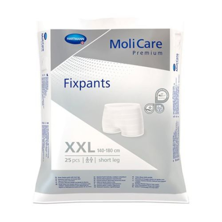 Buy MoliCare Premium Fixpants shortleg XXL 25 pcs Online