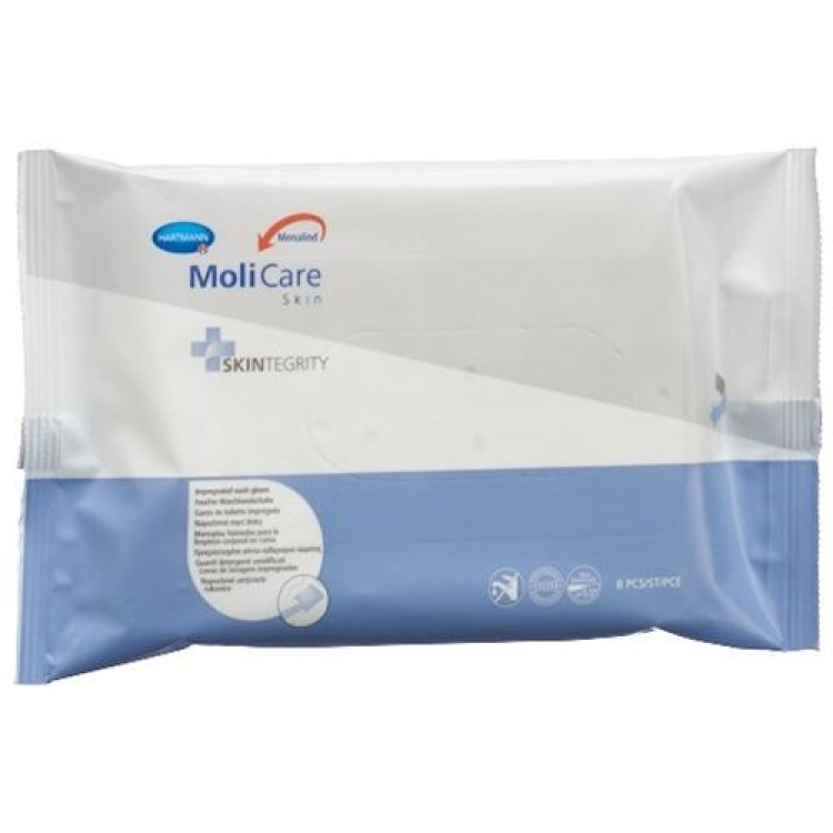 MoliCare Skin Wash käsineet 8 kpl