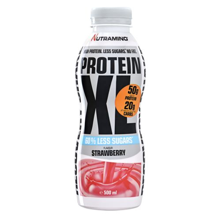 Nutramino protein XL Recovery Shake Strawberry 12 x 500 ml