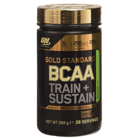 OPTIMUM BCAA Gold Standard Train & Sustain Apple Pear Ds 266 g