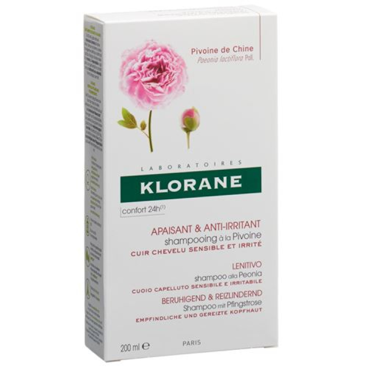 Klorane Peony Shampoo 200 ml