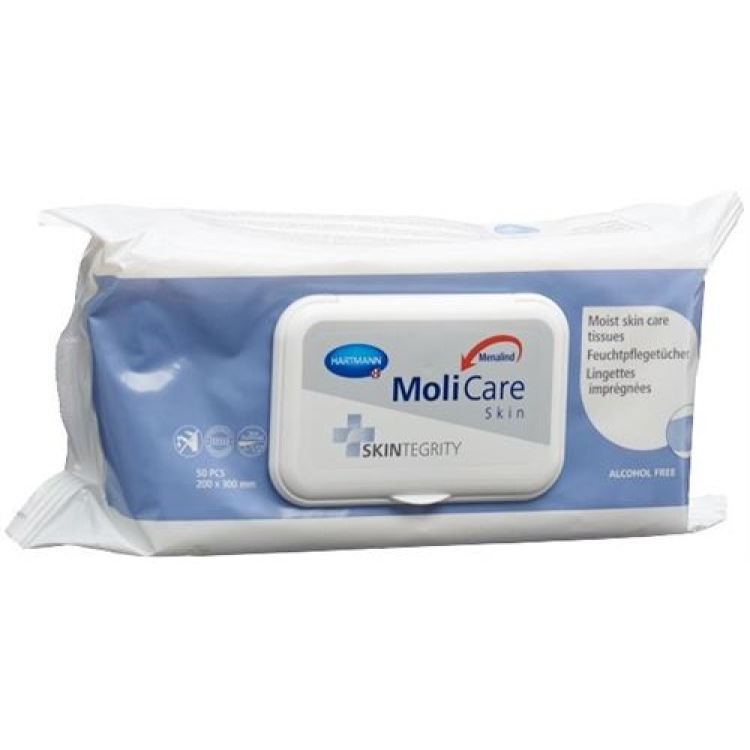 MoliCare tisu basah kulit 50 pcs