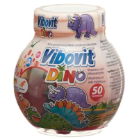 Τσίχλες φρούτων Vibovit Dino Ds 50 τεμ