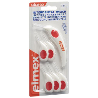 elmex interdental brushes 2mm 6 pcs