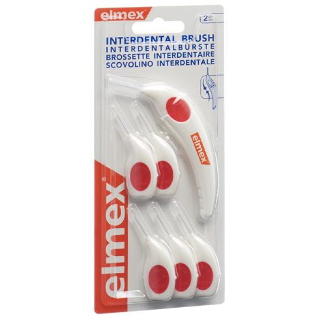 elmex interdental brushes 2mm 6 pcs