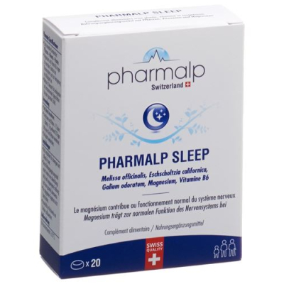 Pharmalp sleep 20 таблеткасы