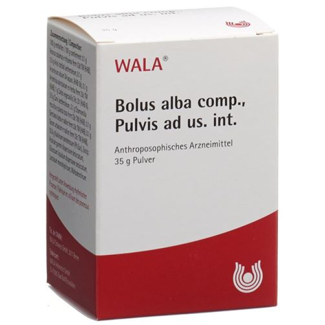 Wala Bolus alba comp. PLV reklama bizga int 35 g
