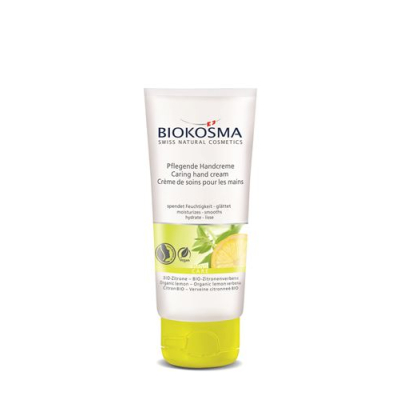 Biokosma Hand Cream Organic Lemon Verbena and Organic Lemon Tub 50 m