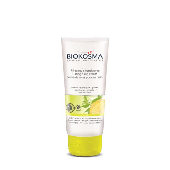 Biokosma қол кремі органикалық лимон вербена және органикалық лимон Tb 50 мл