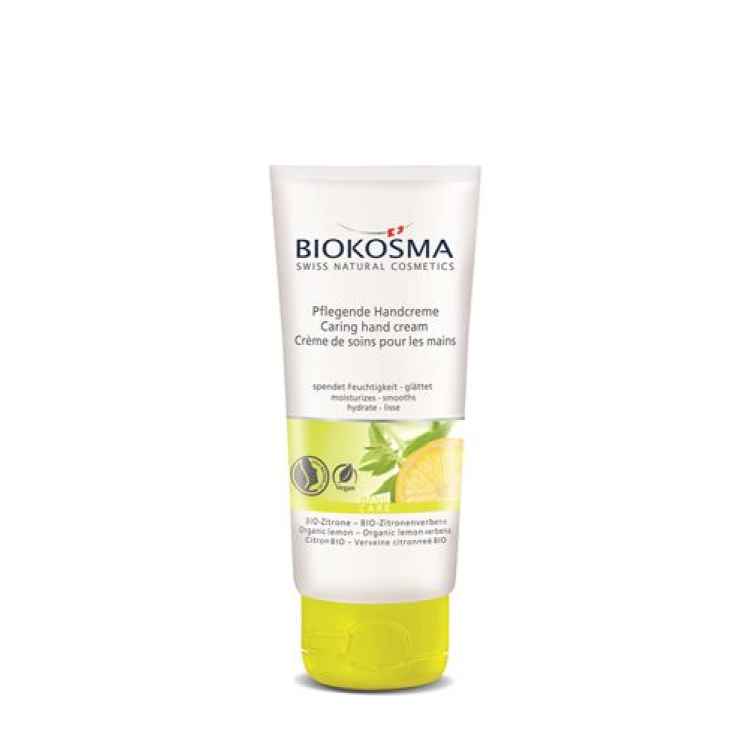 Biokosma hand cream organic lemon verbena & organic lemon Tb 50ml