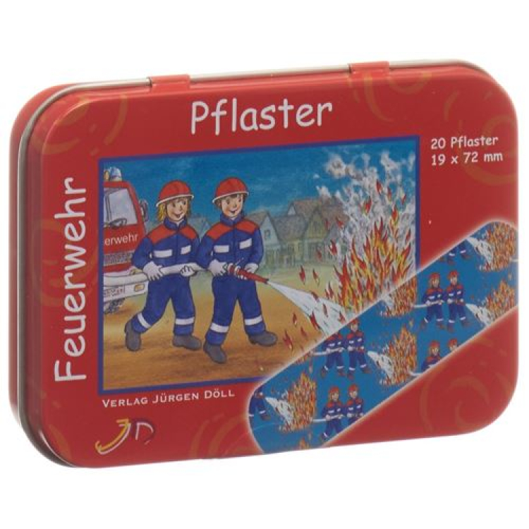 Döll adhesive plasters 19x72mm ឧបករណ៍ពន្លត់អគ្គីភ័យ Ds 20 pcs