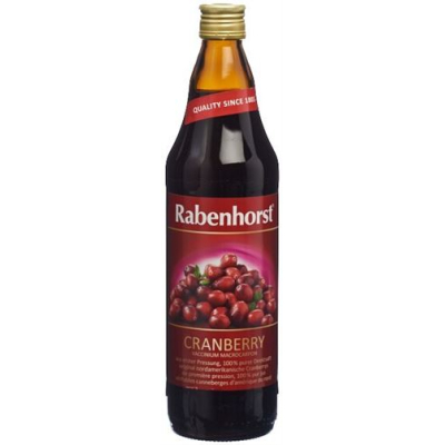 Rabenhorst Tranbärsjuice mamma Fl 750 ml