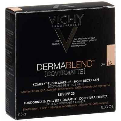 Vichy Dermablend Täckmatta 15 9,5 g